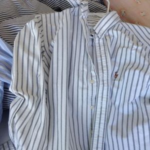 2 Ralph Lauren oxford shirts (L)